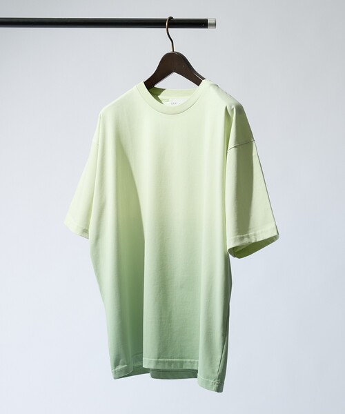 ABAHOUSE GRAY(アバハウスグレイ)の「【グラデーション】半袖Tシャツ(Tシャツ/カットソー・メンズ・ホワイト/ブラック/イエロー/ラベンダー・48/46)」の4枚目の写真