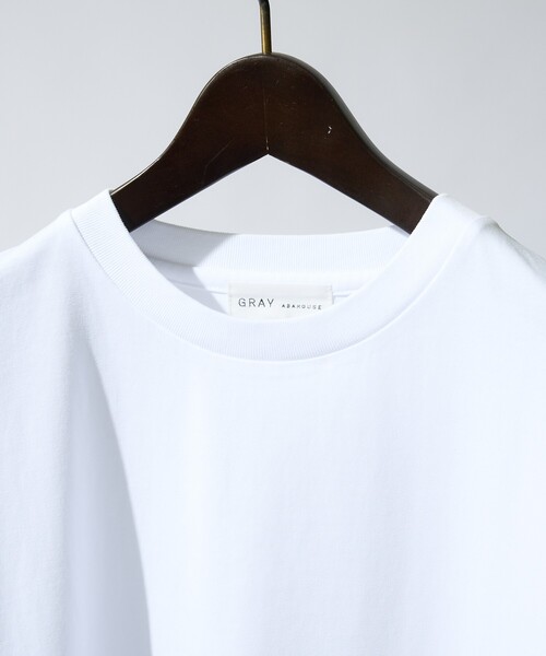 ABAHOUSE GRAY(アバハウスグレイ)の「【グラデーション】半袖Tシャツ(Tシャツ/カットソー・メンズ・ホワイト/ブラック/イエロー/ラベンダー・48/46)」の8枚目の写真