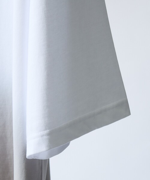 ABAHOUSE GRAY(アバハウスグレイ)の「【グラデーション】半袖Tシャツ(Tシャツ/カットソー・メンズ・ホワイト/ブラック/イエロー/ラベンダー・48/46)」の9枚目の写真