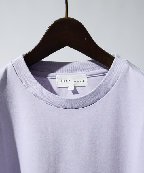 ABAHOUSE GRAY(アバハウスグレイ)の「【グラデーション】半袖Tシャツ(Tシャツ/カットソー・メンズ・ホワイト/ブラック/イエロー/ラベンダー・48/46)」の14枚目の写真