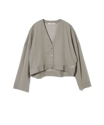 MIDIUMISOLID for Ladies シアーボイルVネックカーディガン