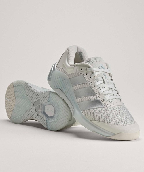adidas(アディダス)の「ドロップセット 4 トレーニング / Dropset 4 Training / アディダス adidas(スニーカー・レディース・グレー・23.0cm/22.5cm/22.0cm/27.5cm/27.0cm/26.5cm/26.0cm/25.5cm/25.0cm/24.5cm/24.0cm/23.5cm)」の1枚目の写真