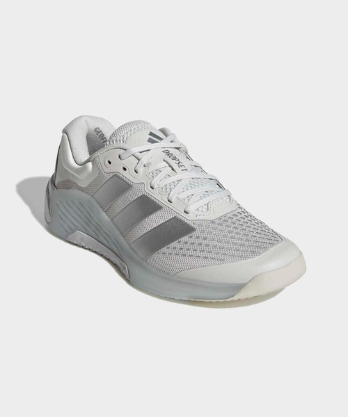 adidas(アディダス)の「ドロップセット 4 トレーニング / Dropset 4 Training / アディダス adidas(スニーカー・レディース・グレー・23.0cm/22.5cm/22.0cm/27.5cm/27.0cm/26.5cm/26.0cm/25.5cm/25.0cm/24.5cm/24.0cm/23.5cm)」の4枚目の写真