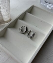 〈GOLDY/ゴールディ〉クリアコンビワンタッチピアス