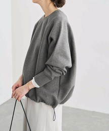 《新色 / 追加》ダンボールヘムギャザープルオーバー