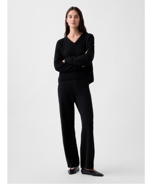 GAP(ギャップ)の「CashSoft カシミヤタッチ オーバーサイズ Vネックセーター(ニット/セーター・レディース・チャコールグレー/ブラウン系その他/ブラック/ブラウン・XXS/XL/L/M/S/XS)」の20枚目の写真
