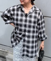 3WAYチェックシャツ