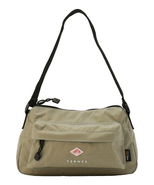 DANTON（ダントン）の「TERNES - CORDURA® Canvas Hand Bag（ショルダーバッグ・レディース・ブラック/ダークグレー/オレンジ系その他/グレイッシュベージュ/ダークブラウン/ブルー系その他・-）」の4枚目の写真