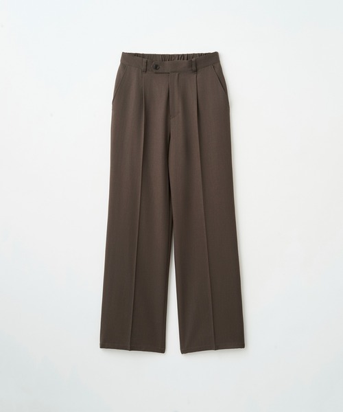 Juha(ユハ)の「WOOL TWILL STRAIGHT PANTS(スラックス・メンズ・ブラウン/ブラック・4/3/2)」の9枚目の写真