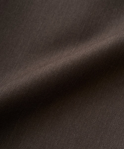 Juha(ユハ)の「WOOL TWILL STRAIGHT PANTS(スラックス・メンズ・ブラウン/ブラック・4/3/2)」の12枚目の写真