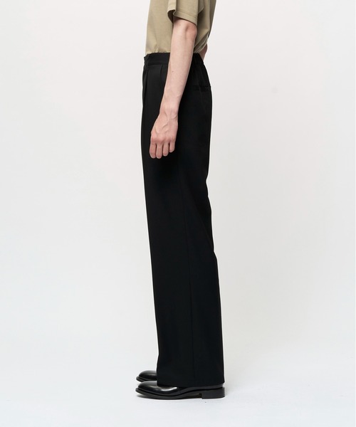 Juha(ユハ)の「WOOL TWILL STRAIGHT PANTS(スラックス・メンズ・ブラウン/ブラック・4/3/2)」の3枚目の写真