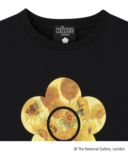 MARY QUANT(マリークワント)の「ファン・ゴッホデザイン Tシャツ(Tシャツ/カットソー・レディース・ブラック/ホワイト・M)」の15枚目の写真