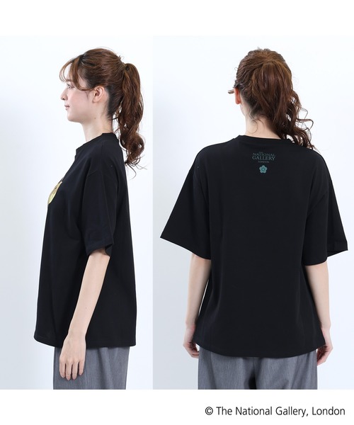 MARY QUANT(マリークワント)の「ファン・ゴッホデザイン Tシャツ(Tシャツ/カットソー・レディース・ブラック/ホワイト・M)」の16枚目の写真