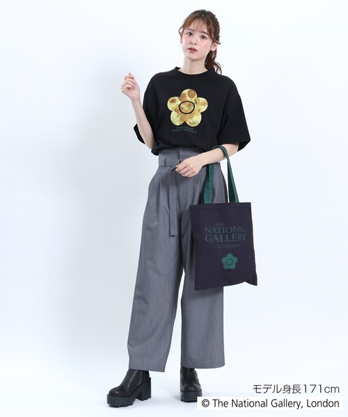 MARY QUANT(マリークワント)の「ファン・ゴッホデザイン Tシャツ(Tシャツ/カットソー・レディース・ブラック/ホワイト・M)」の18枚目の写真