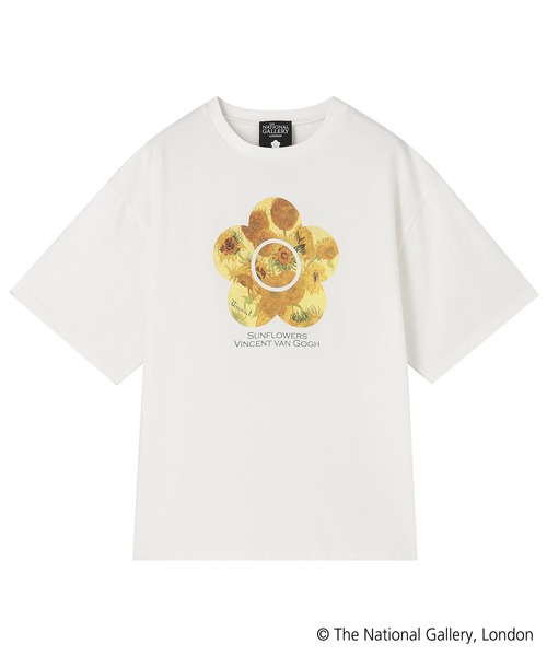 MARY QUANT(マリークワント)の「ファン・ゴッホデザイン Tシャツ(Tシャツ/カットソー・レディース・ブラック/ホワイト・M)」の3枚目の写真