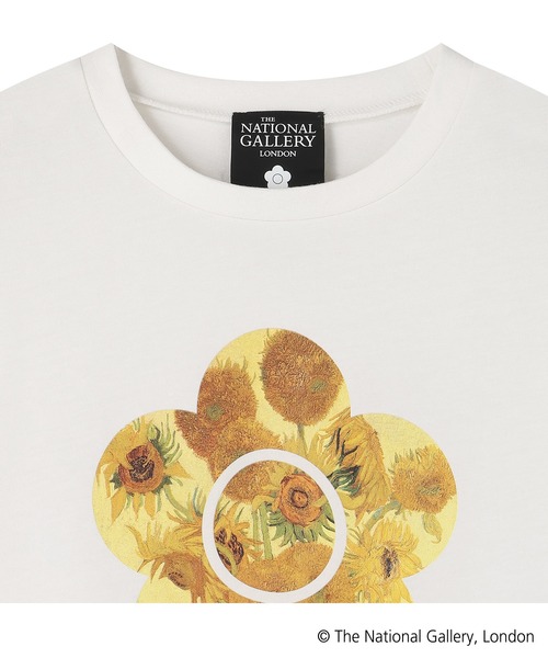 MARY QUANT(マリークワント)の「ファン・ゴッホデザイン Tシャツ(Tシャツ/カットソー・レディース・ブラック/ホワイト・M)」の7枚目の写真