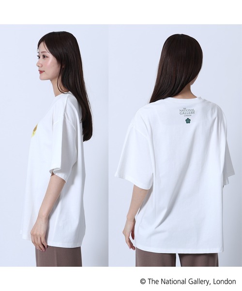 MARY QUANT(マリークワント)の「ファン・ゴッホデザイン Tシャツ(Tシャツ/カットソー・レディース・ブラック/ホワイト・M)」の8枚目の写真