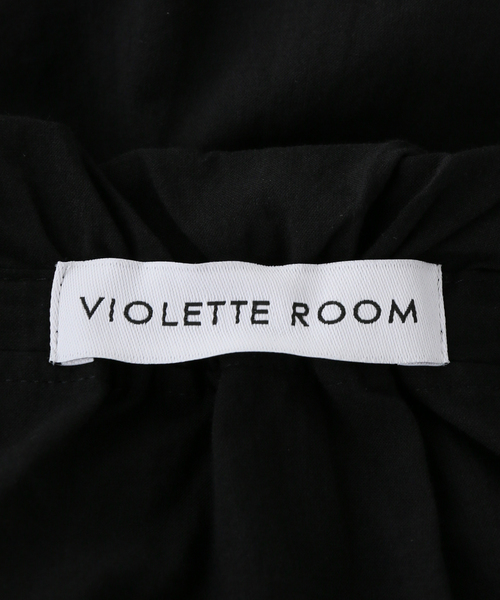 IENA LA BOUCLE(イエナラブークル)の「VIOLETTE ROOM バイオレットルーム EMBROIDERY TOPS VR263113(シャツ/ブラウス・レディース・ブラック・FREE)」の2枚目の写真