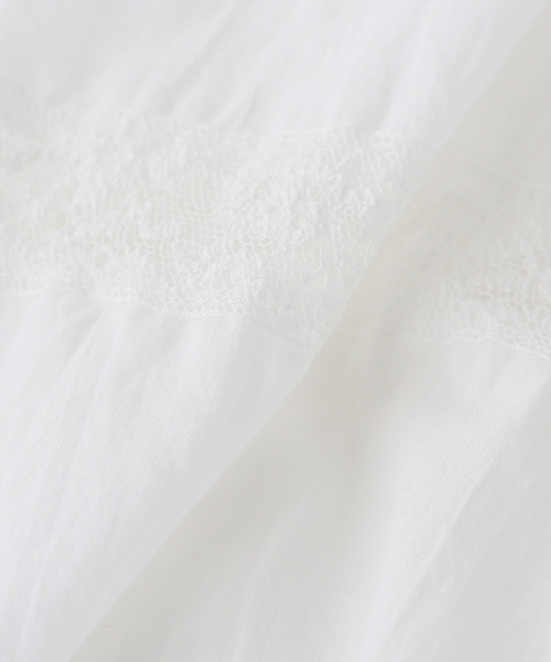 IENA LA BOUCLE(イエナラブークル)の「VIOLETTE ROOM バイオレットルーム EMBROIDERY TOPS VR263113(シャツ/ブラウス・レディース・ブラック・FREE)」の6枚目の写真