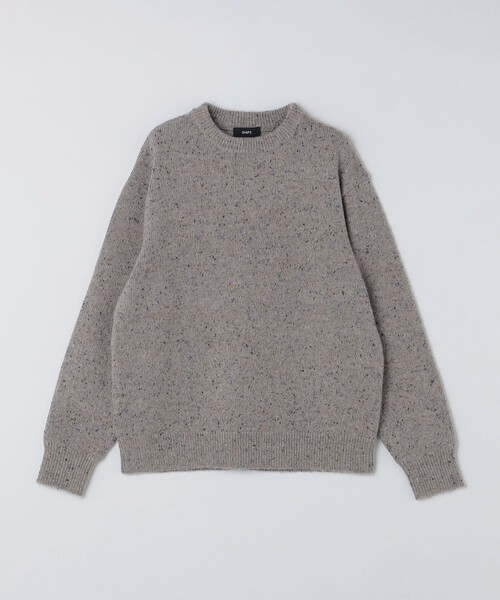 SHIPS(シップス)の「〈手洗い可能〉カラー ネップ ニット ロングスリーブ(ニット/セーター・メンズ・グレー系/ブラック/オフホワイト/レッド・LARGE/MEDIUM/SMALL/X-LARGE)」の20枚目の写真