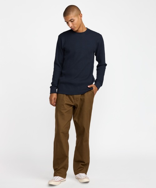 RVCA(ルーカ)の「RVCA メンズ DAYSHIFT THERMAL LS ロンT 【2026年秋冬モデル】/ルーカサーマルロンT(Tシャツ/カットソー・メンズ・ブラック/オフホワイト/ブルー系その他・SMALL/MEDIUM/LARGE/X-LARGE)」の7枚目の写真