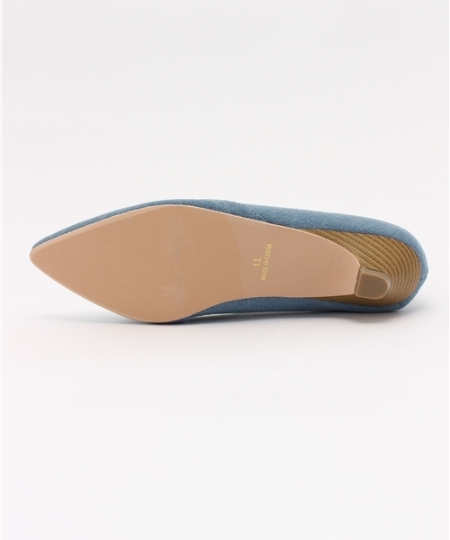 VENCEEXCHANGE（ヴァンスエクスチェンジ）の「フラットポインテッドパンプス       （パンプス・レディース・ブラック/ブルー/ピンク/ライトグレー・SMALL/LARGE/X-LARGE/MEDIUM）」の6枚目の写真