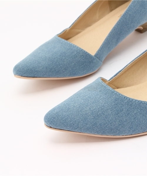 VENCEEXCHANGE（ヴァンスエクスチェンジ）の「フラットポインテッドパンプス       （パンプス・レディース・ブラック/ブルー/ピンク/ライトグレー・SMALL/LARGE/X-LARGE/MEDIUM）」の9枚目の写真