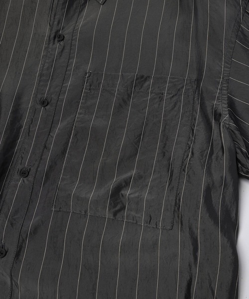 mintdesigns(ミントデザインズ)の「Apron Shirt(シャツ/ブラウス・レディース・オフホワイト/グレー・ONESIZE)」の10枚目の写真