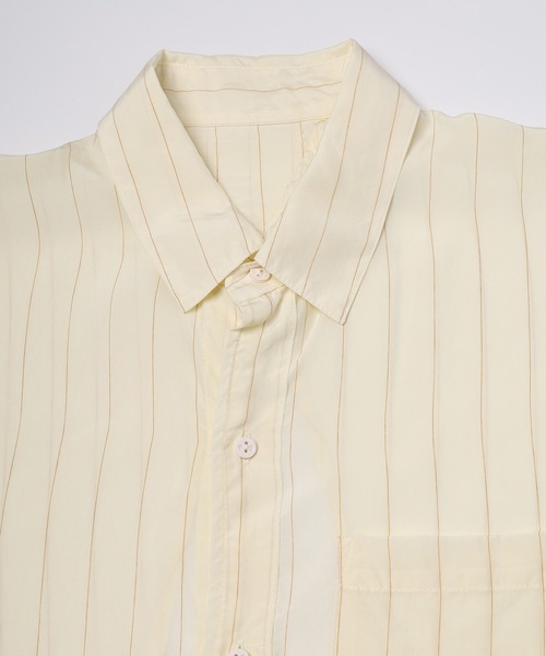 mintdesigns(ミントデザインズ)の「Apron Shirt(シャツ/ブラウス・レディース・オフホワイト/グレー・ONESIZE)」の13枚目の写真