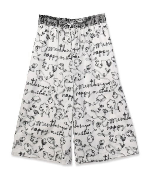 mintdesigns(ミントデザインズ)の「Tulle Ribbon Volume Shorts(その他パンツ・レディース・ホワイト/ブラック・ONESIZE)」の9枚目の写真