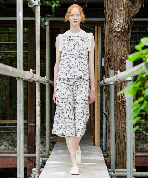mintdesigns(ミントデザインズ)の「Tulle Ribbon Volume Shorts(その他パンツ・レディース・ホワイト/ブラック・ONESIZE)」の3枚目の写真
