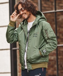 mj11984- Muta ACANTHUS Hooded MA1  ＭＡ-１フードブルゾン(F26F010)