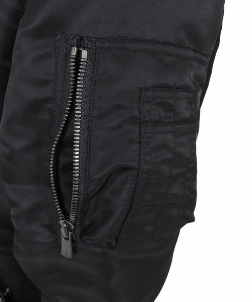felkod(フィルコッド)の「mj11984- Muta ACANTHUS Hooded MA1 MA-1フードブルゾン(F26F010)(MA-1・メンズ・カーキ/ブラック・S/L/M/XL)」の21枚目の写真