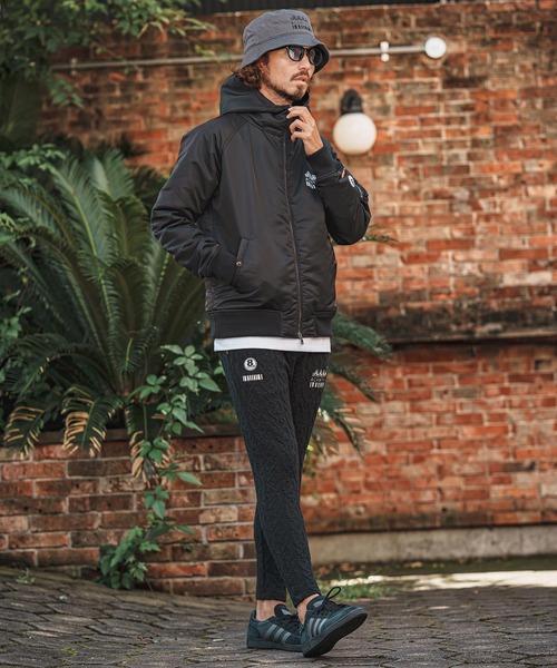 felkod(フィルコッド)の「mj11984- Muta ACANTHUS Hooded MA1 MA-1フードブルゾン(F26F010)(MA-1・メンズ・カーキ/ブラック・S/L/M/XL)」の13枚目の写真