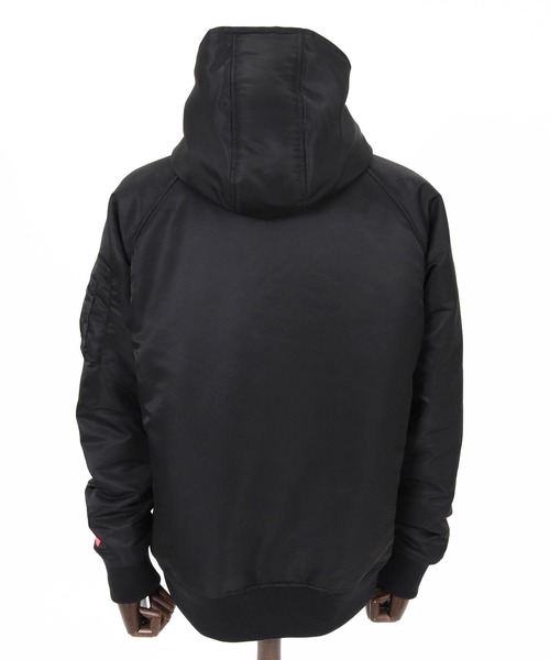 felkod(フィルコッド)の「mj11984- Muta ACANTHUS Hooded MA1 MA-1フードブルゾン(F26F010)(MA-1・メンズ・カーキ/ブラック・S/L/M/XL)」の17枚目の写真