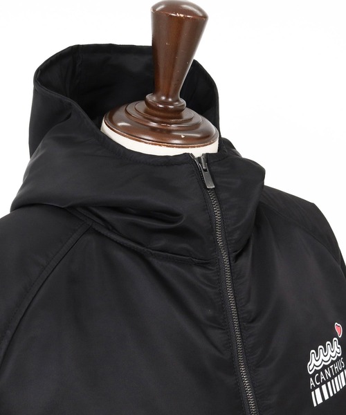 felkod(フィルコッド)の「mj11984- Muta ACANTHUS Hooded MA1 MA-1フードブルゾン(F26F010)(MA-1・メンズ・カーキ/ブラック・S/L/M/XL)」の18枚目の写真