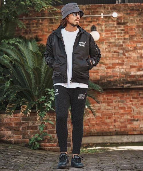 felkod(フィルコッド)の「mj11984- Muta ACANTHUS Hooded MA1 MA-1フードブルゾン(F26F010)(MA-1・メンズ・カーキ/ブラック・S/L/M/XL)」の12枚目の写真