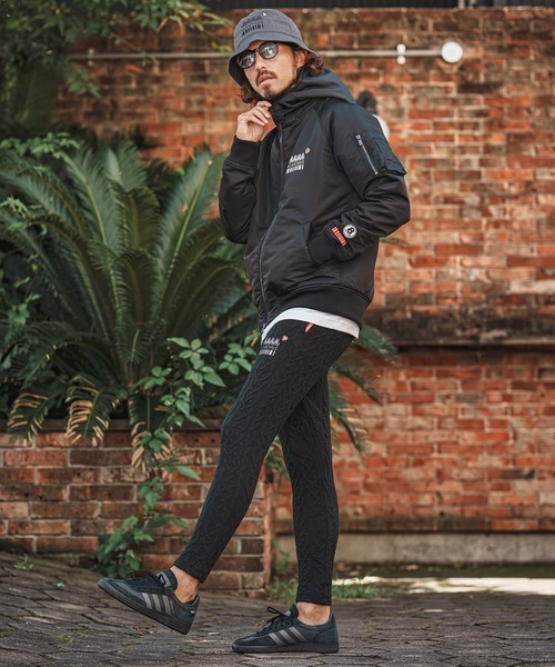 felkod(フィルコッド)の「mj11984- Muta ACANTHUS Hooded MA1 MA-1フードブルゾン(F26F010)(MA-1・メンズ・カーキ/ブラック・S/L/M/XL)」の11枚目の写真