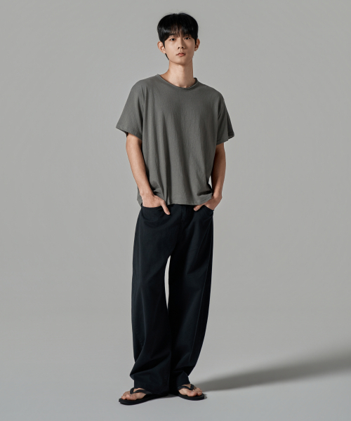 WAAR(ワール)の「M284 サマー カチオン カーブド パンツ_ブラック(デニムパンツ・メンズ・その他・LARGE/SMALL/MEDIUM)」の12枚目の写真