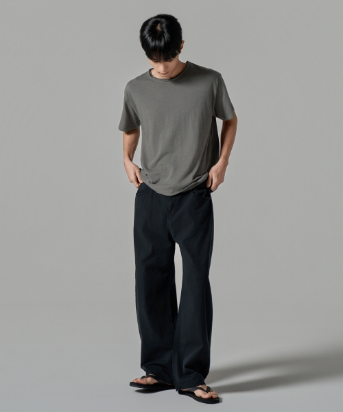 WAAR(ワール)の「M284 サマー カチオン カーブド パンツ_ブラック(デニムパンツ・メンズ・その他・LARGE/SMALL/MEDIUM)」の14枚目の写真