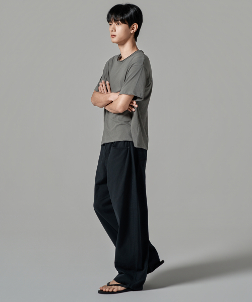 WAAR(ワール)の「M284 サマー カチオン カーブド パンツ_ブラック(デニムパンツ・メンズ・その他・LARGE/SMALL/MEDIUM)」の15枚目の写真