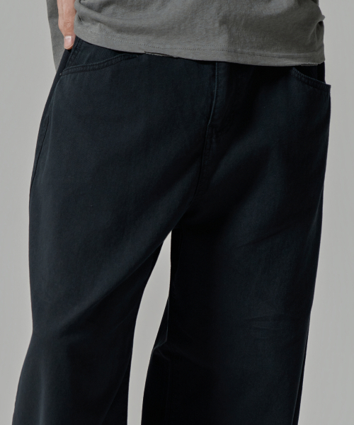 WAAR(ワール)の「M284 サマー カチオン カーブド パンツ_ブラック(デニムパンツ・メンズ・その他・LARGE/SMALL/MEDIUM)」の16枚目の写真
