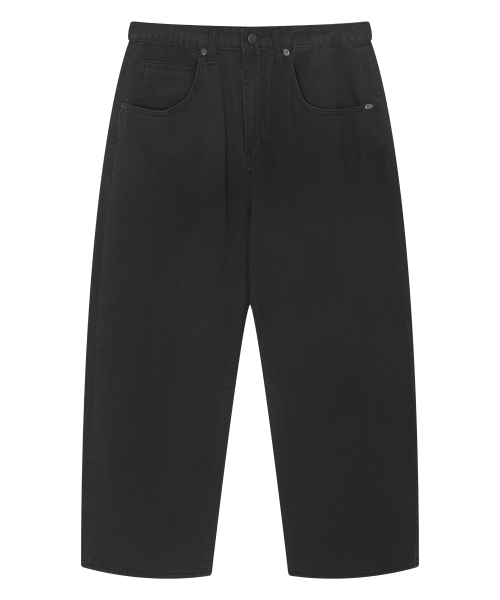 WAAR(ワール)の「M284 サマー カチオン カーブド パンツ_ブラック(デニムパンツ・メンズ・その他・LARGE/SMALL/MEDIUM)」の8枚目の写真