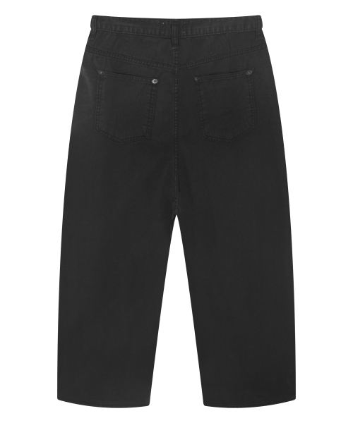 WAAR(ワール)の「M284 サマー カチオン カーブド パンツ_ブラック(デニムパンツ・メンズ・その他・LARGE/SMALL/MEDIUM)」の9枚目の写真