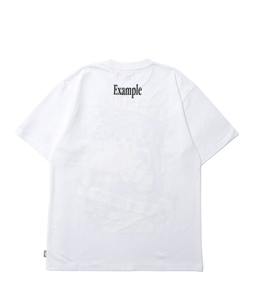 EXAMPLE（エグザンプル）の「EXAMPLE HERITAGE FRAME TEE（Tシャツ/カットソー・メンズ・ホワイト/ブラック・L/XL/XXL）」の5枚目の写真