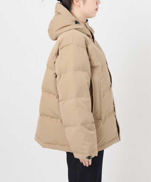 DANTON(ダントン)の「《追加》DANTON/ダントン POLYESTER DOWN DT-A0008(ダウンジャケット/コート・レディース・ベージュ/ネイビー/ブラック/アイボリー・FREE)」の8枚目の写真