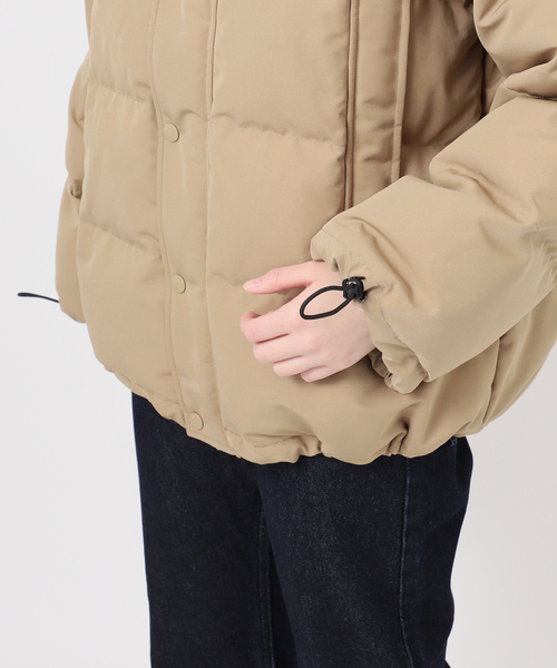 DANTON(ダントン)の「《追加》DANTON/ダントン POLYESTER DOWN DT-A0008(ダウンジャケット/コート・レディース・ベージュ/ネイビー/ブラック/アイボリー・FREE)」の20枚目の写真
