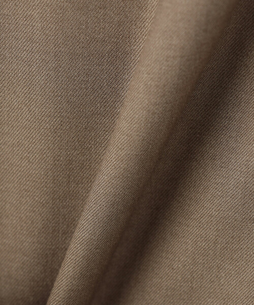 COMME CA ISM(コムサイズム)の「ウールライクツイル シャツブラウス/セットアップ対応(シャツ/ブラウス・レディース・ベージュ/チャコール・L/M)」の12枚目の写真