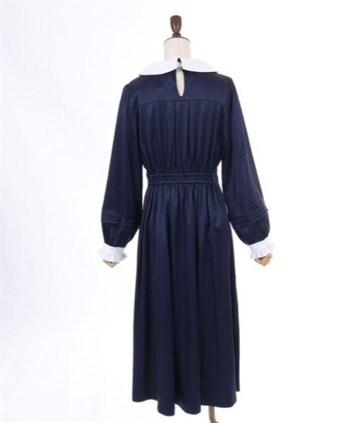 axes femme(アクシーズファム)の「W釦フィッシュテールワンピース(ワンピース・レディース・ダークグリーン/ネイビー/ワイン・MEDIUM)」の21枚目の写真