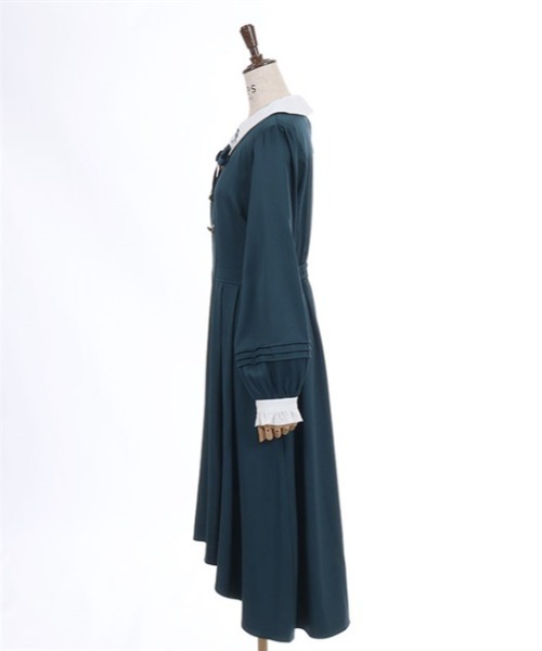 axes femme(アクシーズファム)の「W釦フィッシュテールワンピース(ワンピース・レディース・ダークグリーン/ネイビー/ワイン・MEDIUM)」の16枚目の写真